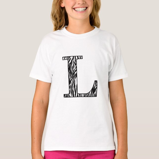 Zilly Zebra L Tee (Framsida)