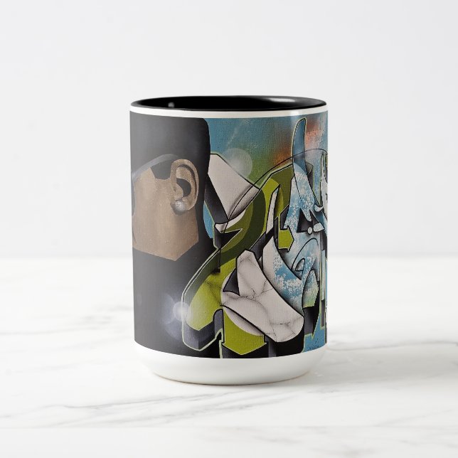 ZIMAD-KAFFEMUGG Två-Tonad MUGG (Center)