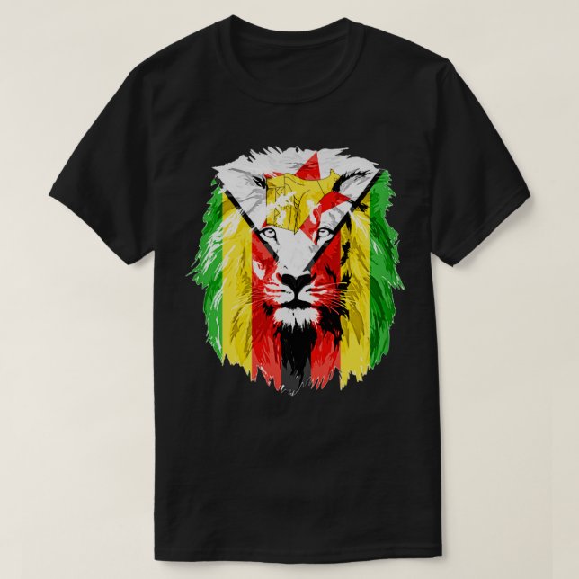 Zimbabwe 2 t shirt (Design framsida)