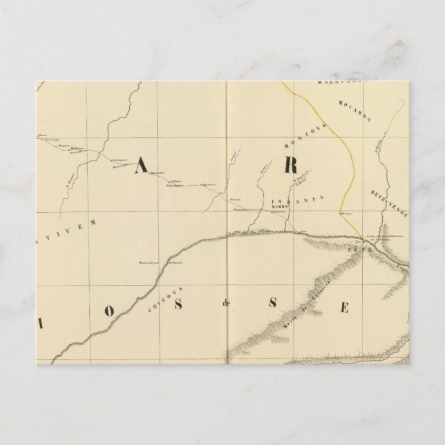 Zimbabwe, Afrika 46 Vykort (Framsida)