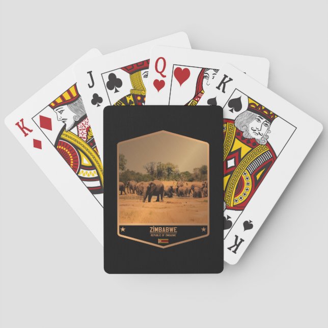 Zimbabwe Casinokort (Baksidan)