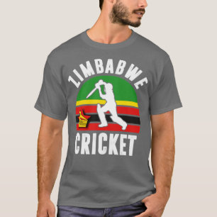 Zimbabwe Cricket flagga T Shirt