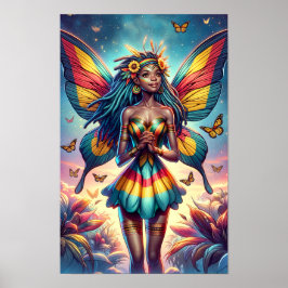 Zimbabwe Fairy Poster