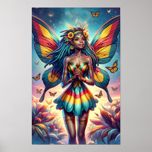 Zimbabwe Fairy Poster