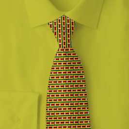 Zimbabwe Flag Brick Mönster Slips