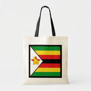 Zimbabwe Flagga Bag Tygkasse