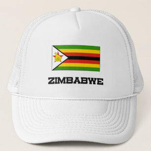 Zimbabwe flagga keps