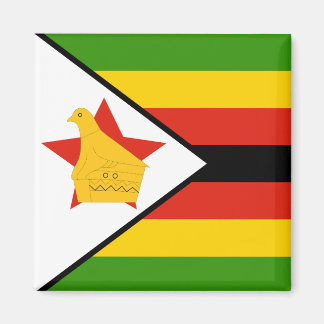 Zimbabwe Flagga Magnet