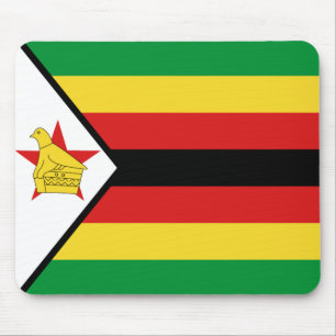 Zimbabwe flagga Mousepad Musmatta