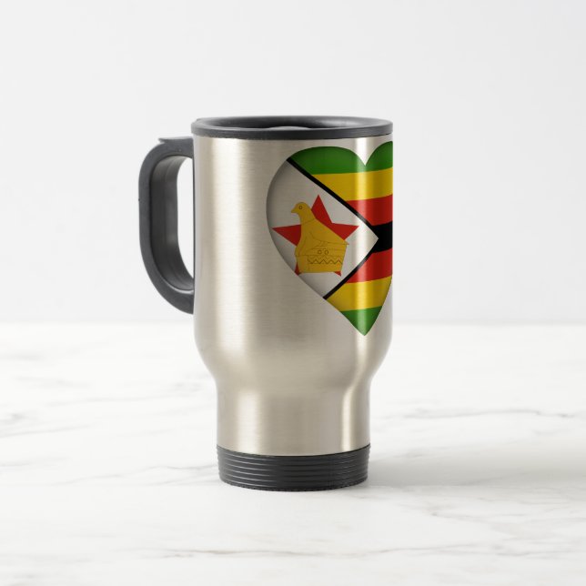 Zimbabwe flagga resemugg (Framsida vänster)
