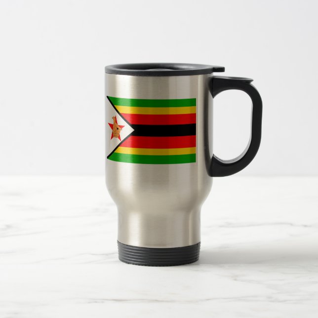Zimbabwe flagga resemugg (Höger)