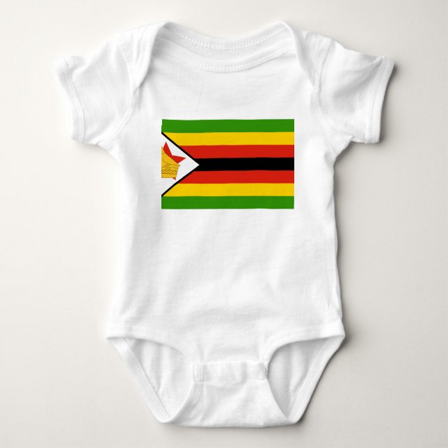 Zimbabwe Flagga Tröja (Framsida)