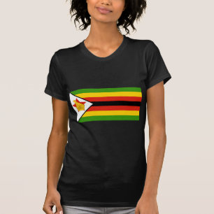 zimbabwe flagga tröja