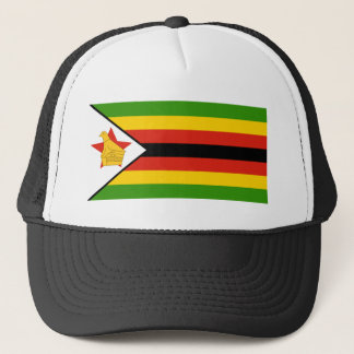 zimbabwe flagga truckerkeps