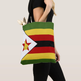 Zimbabwe flagga tygkasse