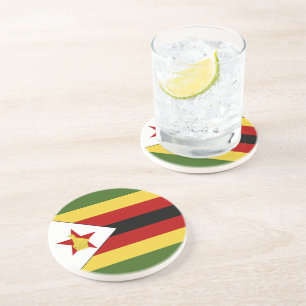 Zimbabwe flagga underlägg