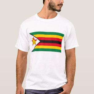 Zimbabwe flaggaT-tröja Tröja