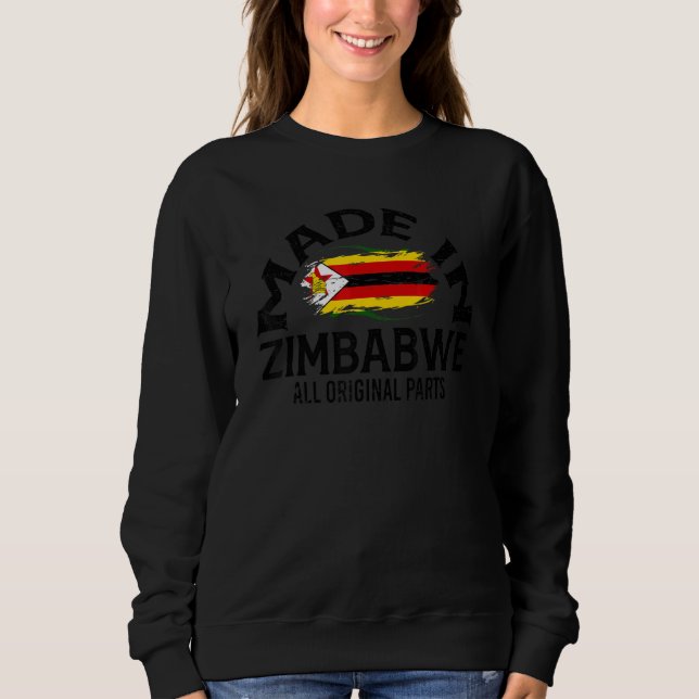 Zimbabwe For women Zimbabwean Flag for Men Zimbabw T Shirt (Framsida)