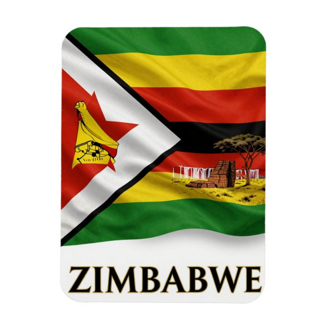 ZIMBABWE Great Zimbabwe Heritage Resor Magnet (Vertikal)