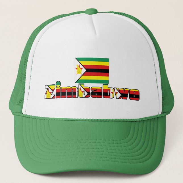 Zimbabwe hatt truckerkeps (Framsida)