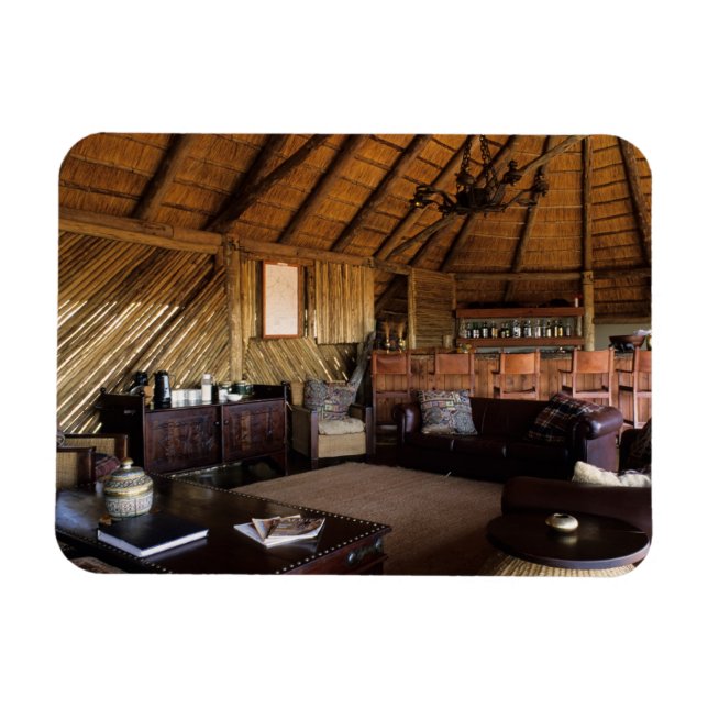 Zimbabwe, Hwange nationalpark, Linkwasha lodge. Magnet (Horisontell)