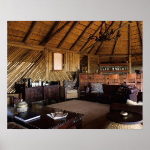 Zimbabwe, Hwange nationalpark, Linkwasha lodge. Poster