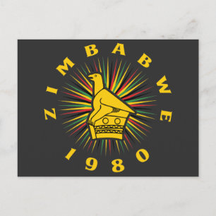 Zimbabwe Independence day Vykort