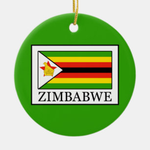 Zimbabwe Julgransprydnad Keramik