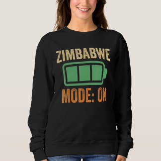 Zimbabwe-läge På batteridesign T Shirt