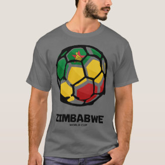 Zimbabwe Landsflagga T Shirt