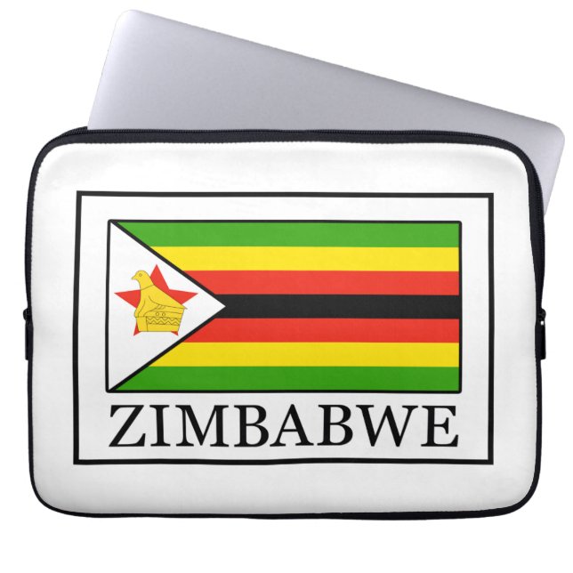 Zimbabwe laptop sleeve (Framsidan)