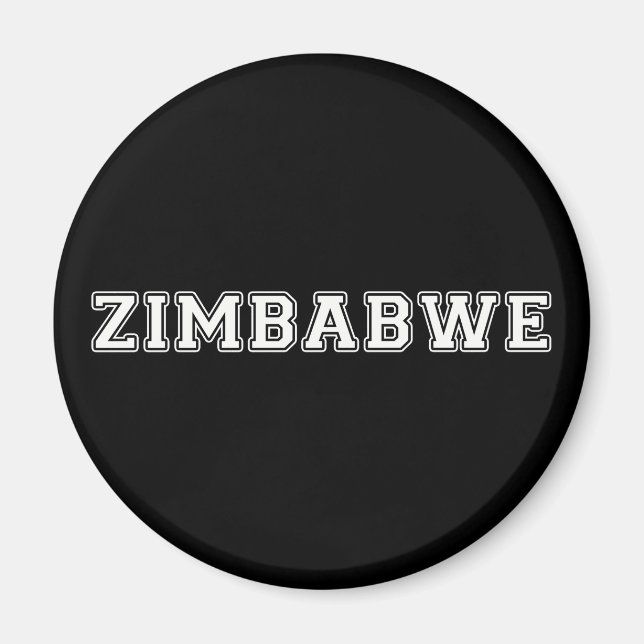 Zimbabwe Magnet (Framsidan)