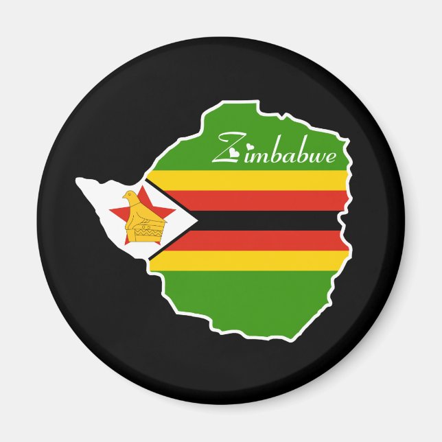 Zimbabwe Magnet (Framsidan)