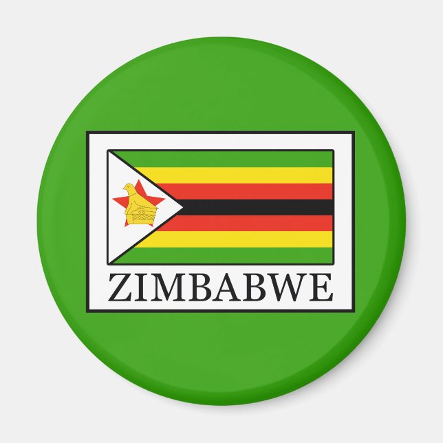 Zimbabwe Magnet (Framsidan)