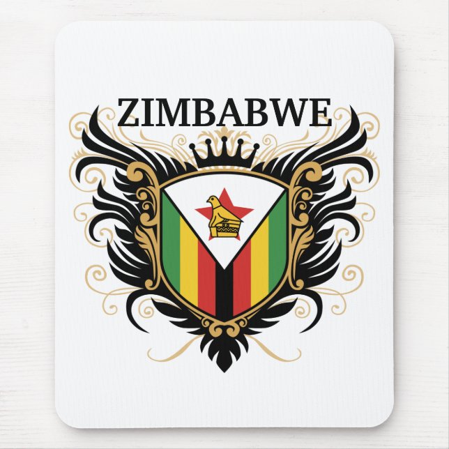Zimbabwe [personifiera], musmatta (Framsidan)