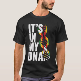 Zimbabwe rötter flagga fingeravtryck grafisk patri t shirt