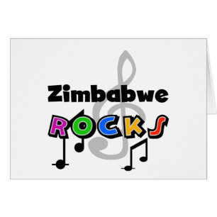 Zimbabwe stenar hälsningskort