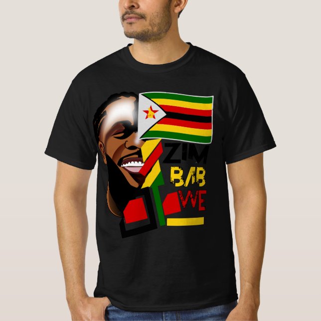 ZIMBABWE T SHIRT (Framsida)