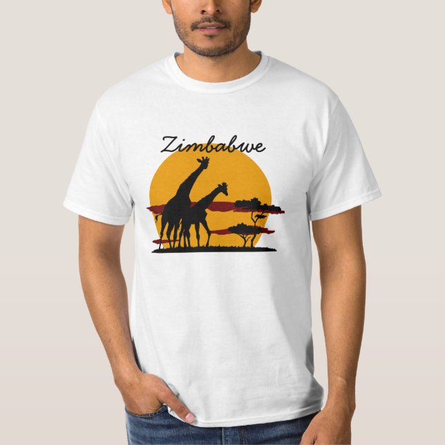 Zimbabwe T-shirt (Framsida)