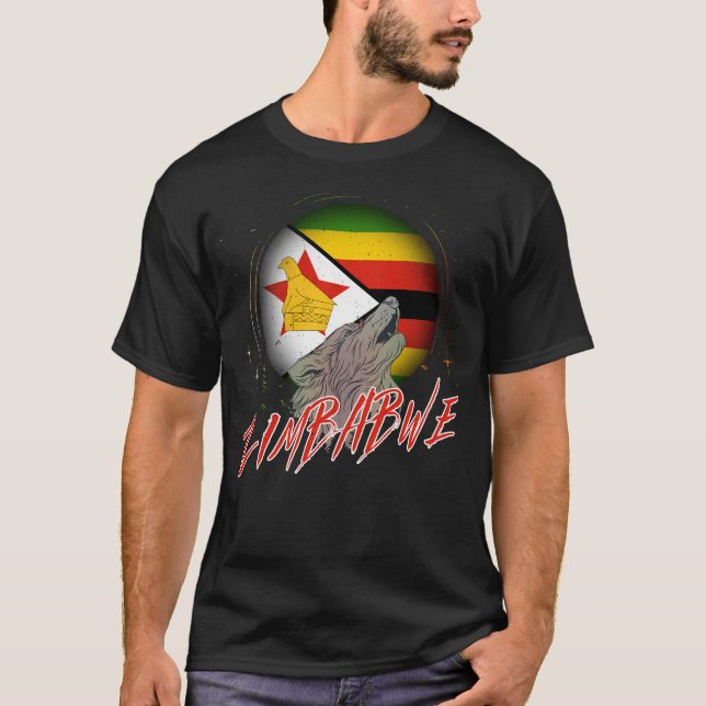 Zimbabwe T Shirt (Framsida)
