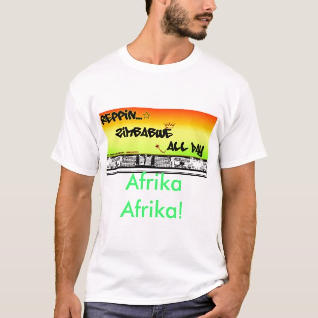 Zimbabwe Tee Shirt (Framsida)