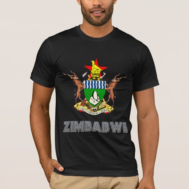 Zimbabwe vapensköld tröja (Framsida)