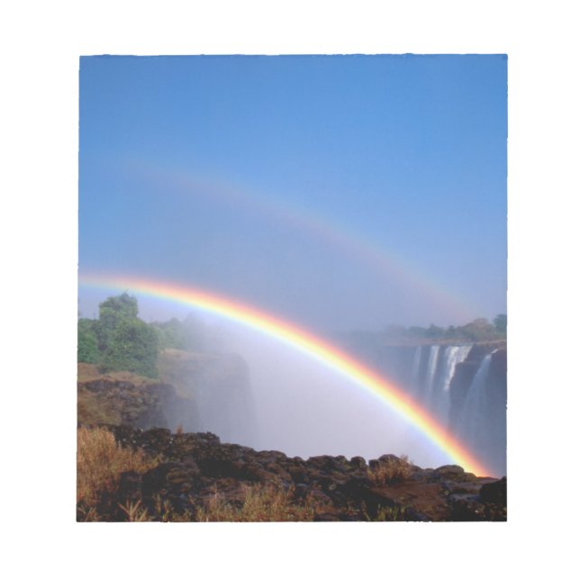 Zimbabwe, Victoria Falls nationalpark. Dubbel Anteckningsblock (Framsida)