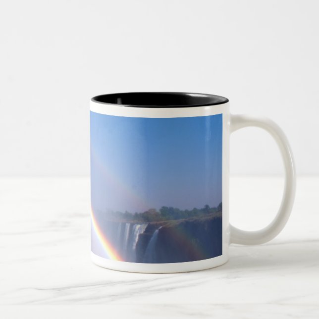 Zimbabwe, Victoria Falls nationalpark. Dubbel Två-Tonad Mugg (Höger)