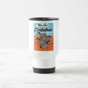Zimbabwe Zebra vintage resor poster Resemugg
