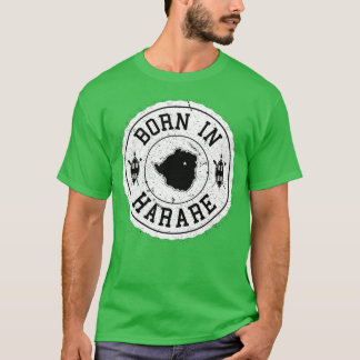 Zimbabwe Zimbabwe Design Born i Harare Long T Shirt