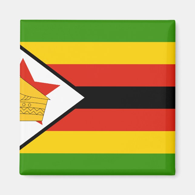 Zimbabwe, Zimbabwe Magnet (Framsidan)