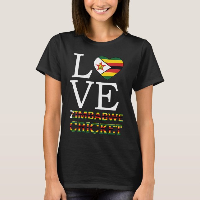 Zimbabwes Crickets For Mens T Shirt (Framsida)