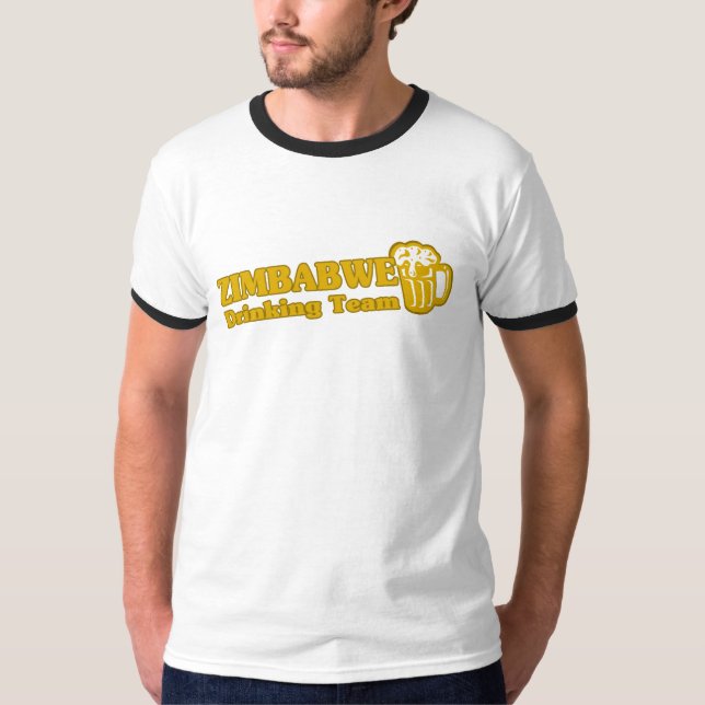 Zimbabwes dricksgrupp t-shirt (Framsida)