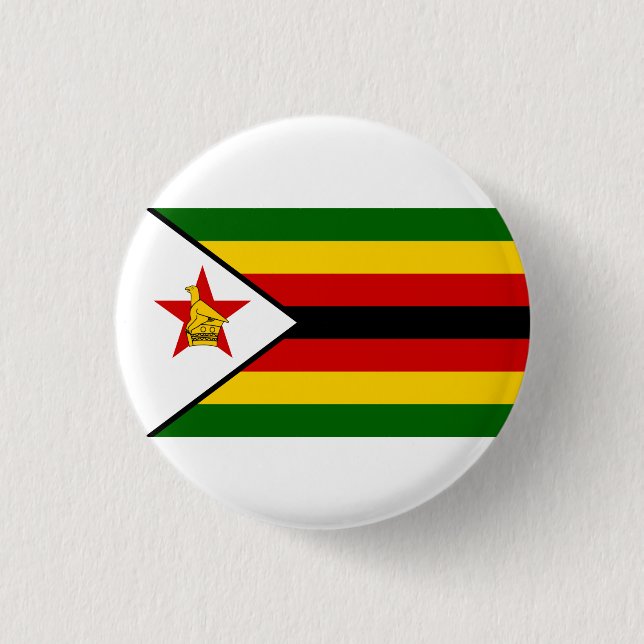 Zimbabwes Flagga, Zimbabwes Flagga Knapp (Framsida)